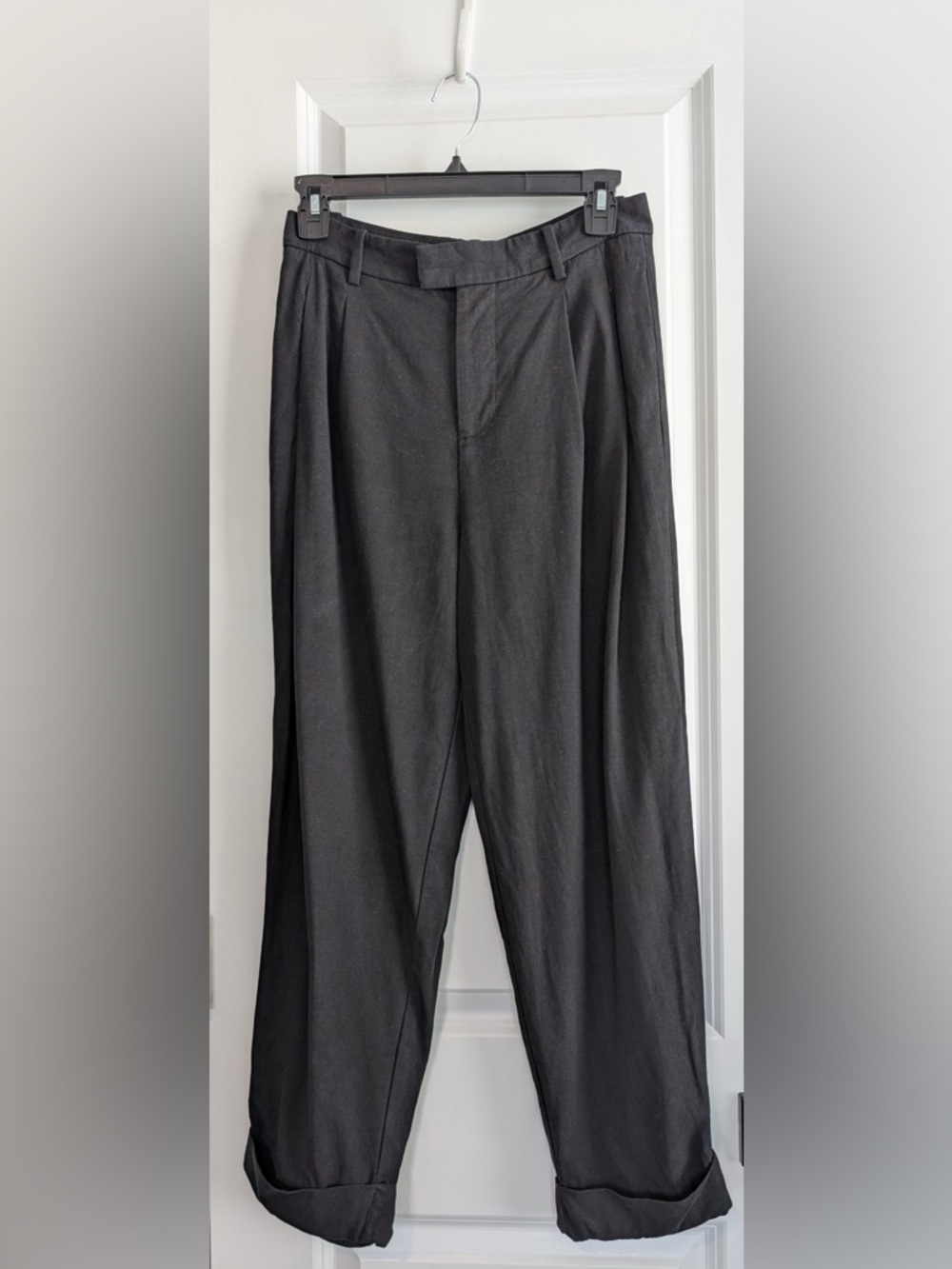 Everlane Women’s Put Together Pleat Pant Black Size 2